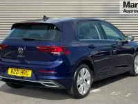 Used VW Golf VIII Style 130 HP (95 kW) 2021 Blue