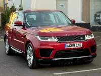 Used Land Rover Range Rover Sport HSE 306 HP (225 kW) 2019 Red SUV