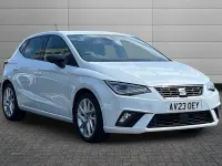 Used Seat Ibiza FR 110 HP (80 kW) 2023 White Hatchback