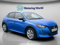 Used Peugeot e-208 Allure Premium 100 kW (136 HP) 2022 Blue Hatchback