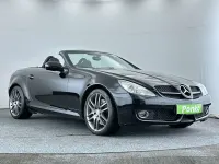 Käytetty Mercedes SLK280 2009 Musta Avoauto