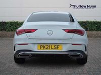 Used Mercedes CLA200 AMG Line Premium Plus 163 HP (119 kW) 2021 White Coupe