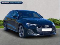 Used Audi A3 S-Line 147 HP (108 kW) 2025 Black Hatchback