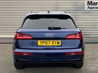 Used Audi Q5 S-Line 190 HP (139 kW) 2017 Blue SUV