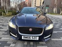 Used Jaguar XF R-Sport 180 HP (132 kW) 2017 Blue Sedan