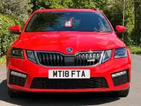 Gebraucht Skoda Octavia vRS 230 PS (169 kW) 2018 Rot Kombi