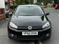 Used VW Golf VI SE 122 HP (89 kW) 2010 Black Hatchback