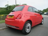 Used Fiat 500 Lounge 69 HP (50 kW) 2018 Pink Hatchback