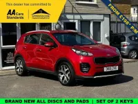 Used Kia Sportage GT-Line 177 HP (130 kW) 2018 Red SUV