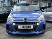 Used Hyundai i10 GO! 65 HP (47 kW) 2018 Blue Hatchback