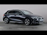 Used Audi A3 S-Line 150 HP (110 kW) 2021 Black Sedan