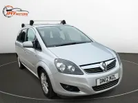 Used Vauxhall Zafira Design Edition 140 HP (102 kW) 2012 Silver MPV