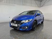 Begagnad Honda Civic SR 142 HK (104 kW) 2015 Blå Halvkombi