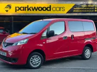 Used Nissan NV200 Acenta 90 HP (66 kW) 2016 Red MPV