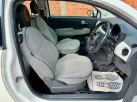 Used Fiat 500 Lounge 69 HP (50 kW) 2012 White Hatchback