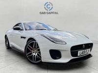 Used Jaguar F-Type Chequered Flag 300 HP (220 kW) 2019 White Coupe