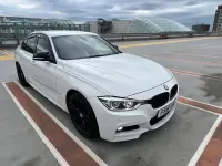 Begagnad BMW 330e M Sport 2018 Vit Sedan