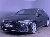 Begagnad Audi A3 Sportback S-Line 110 HK (80 kW) 2022 Svart Halvkombi
