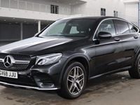 Used Mercedes GLC220 AMG line 2018 Black Coupe