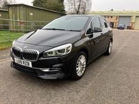 Used BMW 216 Active Tourer Luxury Line 116 HP (85 kW) 2019 Black MPV