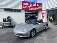 Second-hand Porsche Boxster 295 CP (216 kW) 2007 Argintiu Cabrio
