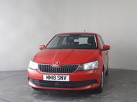 Used Skoda Fabia SE 110 HP (80 kW) 2018 Red Hatchback
