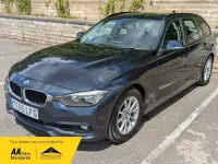 Used BMW 320 Efficient Dynamics 163 HP (119 kW) 2015 Blue Estate