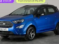 Used Ford Ecosport ST-Line 125 HP (91 kW) 2020 Blue SUV