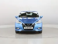 Used Nissan Micra Acenta 71 HP (52 kW) 2018 Blue Hatchback