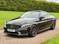 Used Mercedes C250 AMG Line Premium Plus 204 HP (150 kW) 2017 Black Coupe