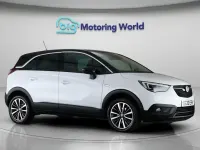Used Vauxhall Crossland X Elite 131 HP (96 kW) 2020 White SUV