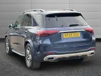 Used Mercedes GLE450 AMG AMG line 367 HP (269 kW) 2025 Sodalite blue SUV