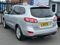 Used Hyundai Santa Fe Premium 197 HP (144 kW) 2010 Silver SUV