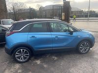 Used Vauxhall Crossland X Elite 81 HP (59 kW) 2018 Blue SUV
