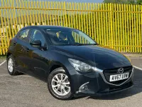 Used Mazda 2 90 HP (66 kW) 2017 Black Hatchback