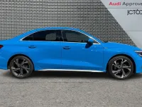 Used Audi A3 S-Line 147 HP (108 kW) 2023 Blue Sedan