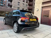 Used Audi A1 S-Line 116 HP (85 kW) 2016 Black Hatchback