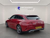 Used Mercedes CLA200 Shooting Brake AMG line 2022 Red Estate