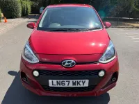 Used Hyundai i10 Premium SE 2017 Red Hatchback