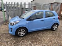 Used Kia Picanto 66 HP (48 kW) 2019 Blue Hatchback