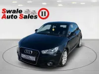 Begagnad Audi A1 Sport 105 HK (77 kW) 2012 Svart Halvkombi