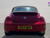Used VW Beetle Sportline 140 HP (102 kW) 2014 Tornado red black hood Hatchback