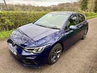Used VW Golf VII R-line 150 HP (110 kW) 2021 Blue Hatchback