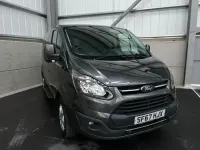 Used Ford Tourneo Custom Titanium 130 HP (95 kW) 2017 Grey Van