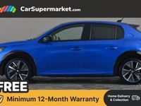 Used Peugeot e-208 Premium 100 kW (136 HP) 2022 Blue Hatchback