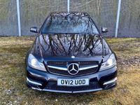 Used Mercedes C220 AMG 170 HP (125 kW) 2012 Black Coupe