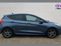 Used Ford Fiesta ST-Line 95 HP (69 kW) 2021 Blue Hatchback