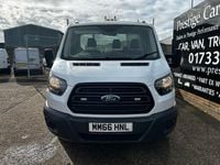 Used Ford Transit 130 HP (95 kW) 2017 White Pickup