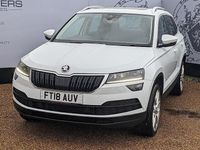 Used Skoda Karoq 150 HP (110 kW) 2018 White SUV