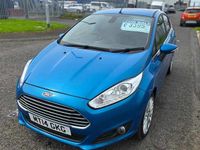 Used Ford Fiesta Titanium X 95 HP (69 kW) 2014 Blue Hatchback